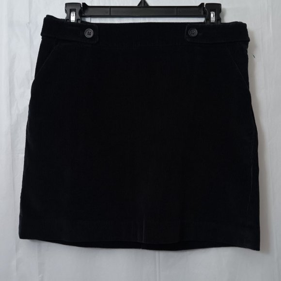 BANANA REPUBLIC WOMEN'S COTTON BLEND CORDUROY MINI SKIRT - Picture 3 of 11